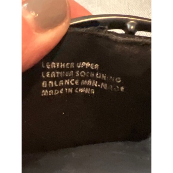 Earth Grove Ambrosia black leather Sandals buckle studded detail size 10 - Picture 7 of 9